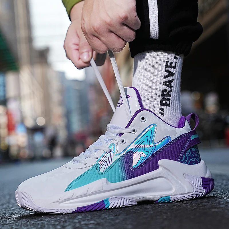 

Высококачественная Мужская Баскетбольная обувь, удобная дышащая спортивная обувь, тренировочные атлетические баскетбольные кроссовки, мужская обувь для женщин