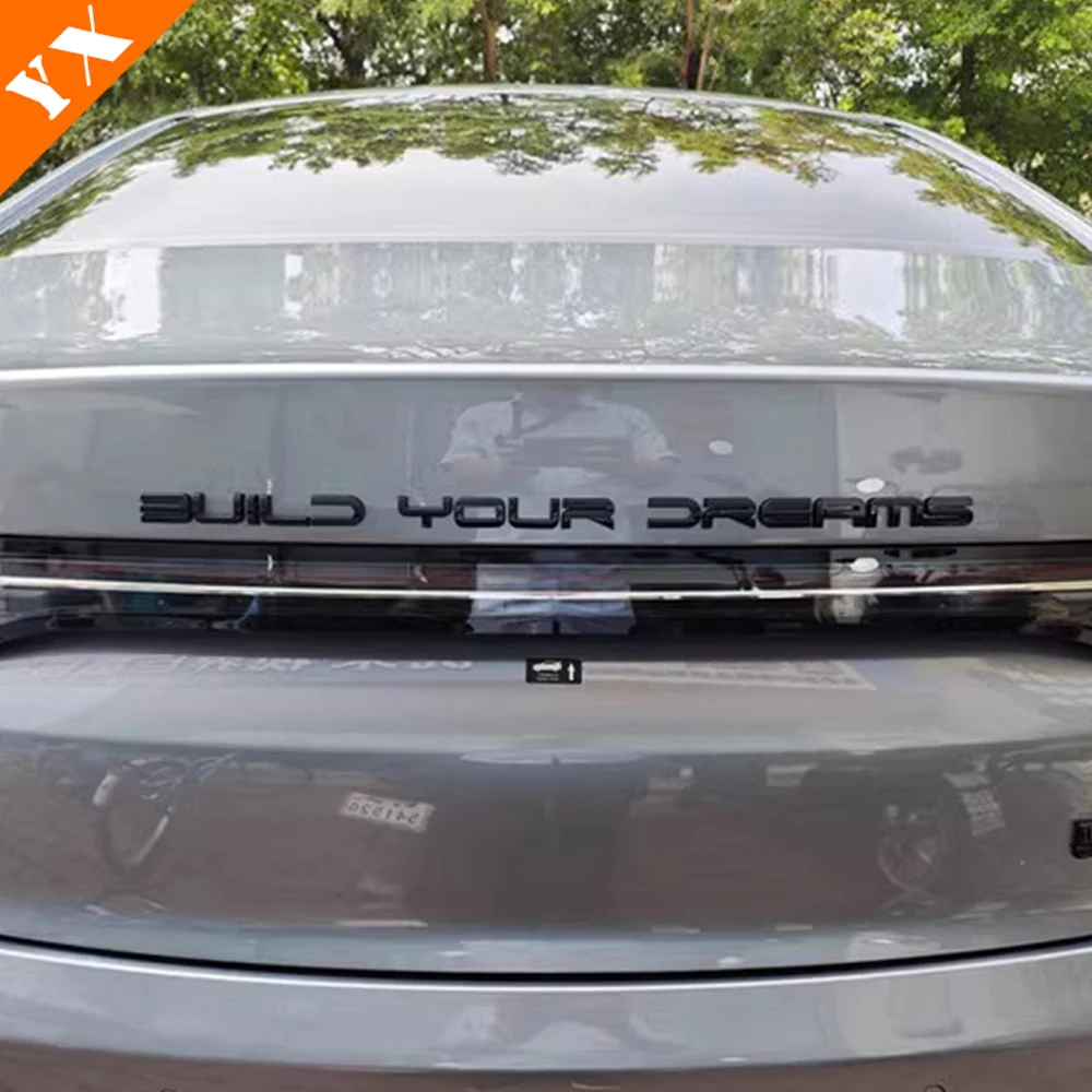 Для BYD Destroyer 05 2024 2025 аксессуары карбоновый полный пакет значок автомобиля логотип наклейка крышка передний логотип задняя крышка с буквенным принтом гарнир