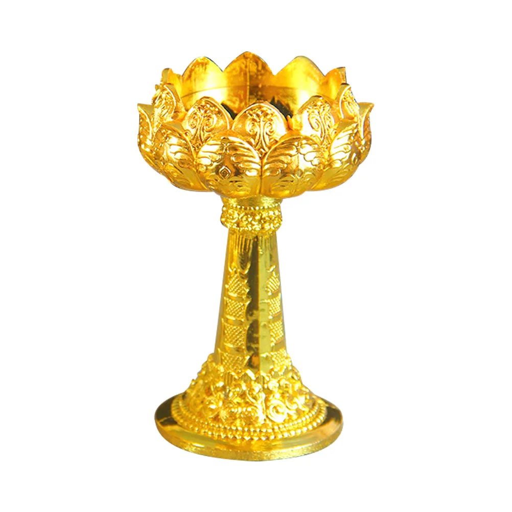 

Candle Holder Decoration Candlestick Lotus Butter Lamp Holder