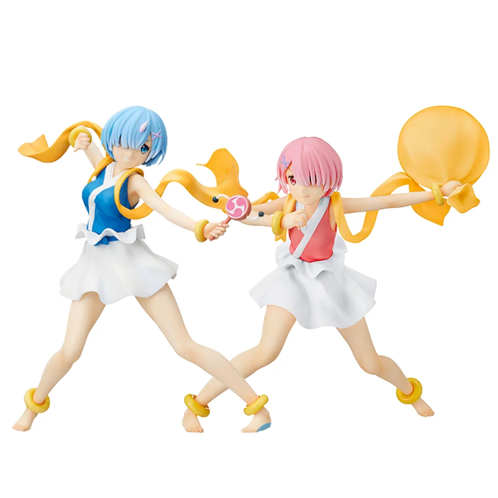 

100% Original SEGA Re0 Re: ZERO Starting Life In Another World Rem Ram Anime Figure Model Collecile Action Toys