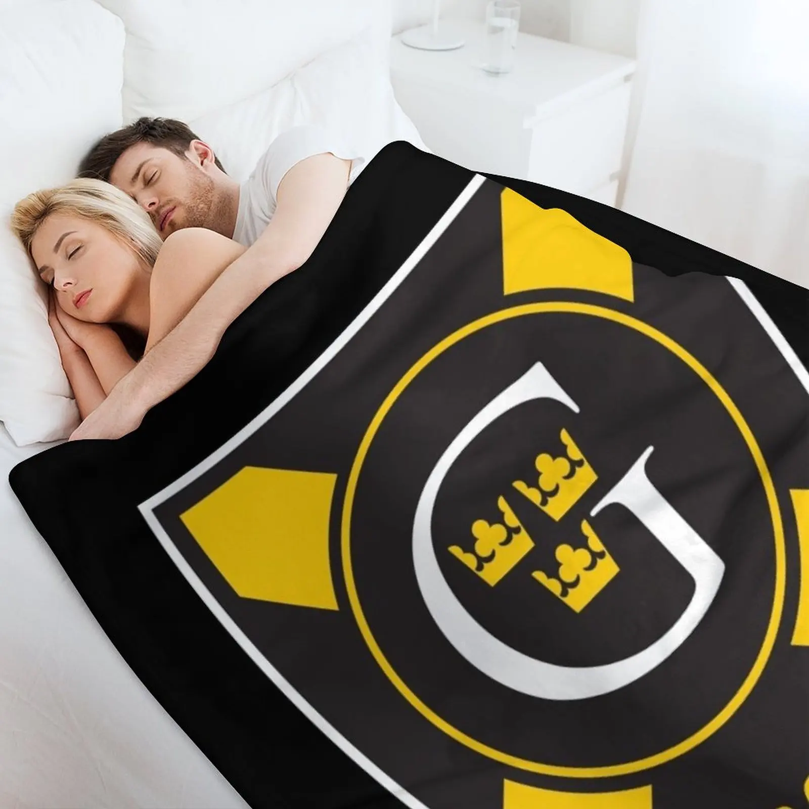 Одеяло Gustavus Adolphus College Gusties одеяла для украшения диванов ретро большие