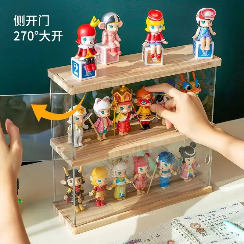 Прозрачный Акриловый Витринный Шкаф для фигурок дисплей модели автомобиля
