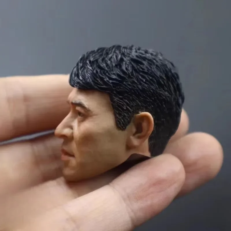 Скульптура головы Jet Li в масштабе 1/6 азиатская боевая звезда резьба по мужской