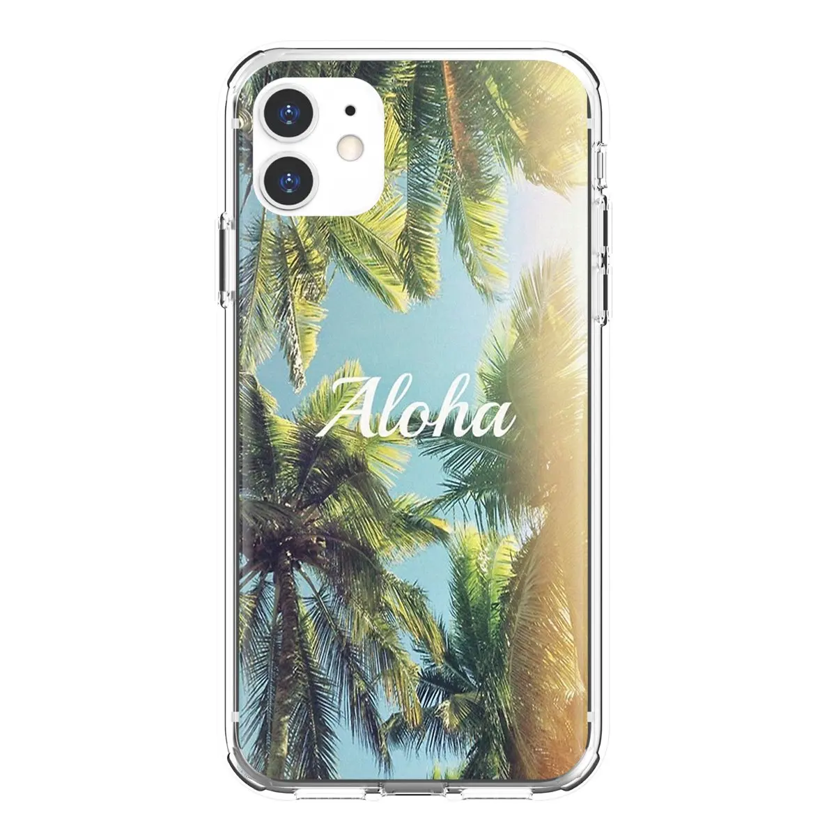Мягкий чехол для iPhone 10 11 12 13 Mini Pro 4S SE 5C 6 6S 7 8 X XR XS Plus Max 2020 Aloha летние полосы |
