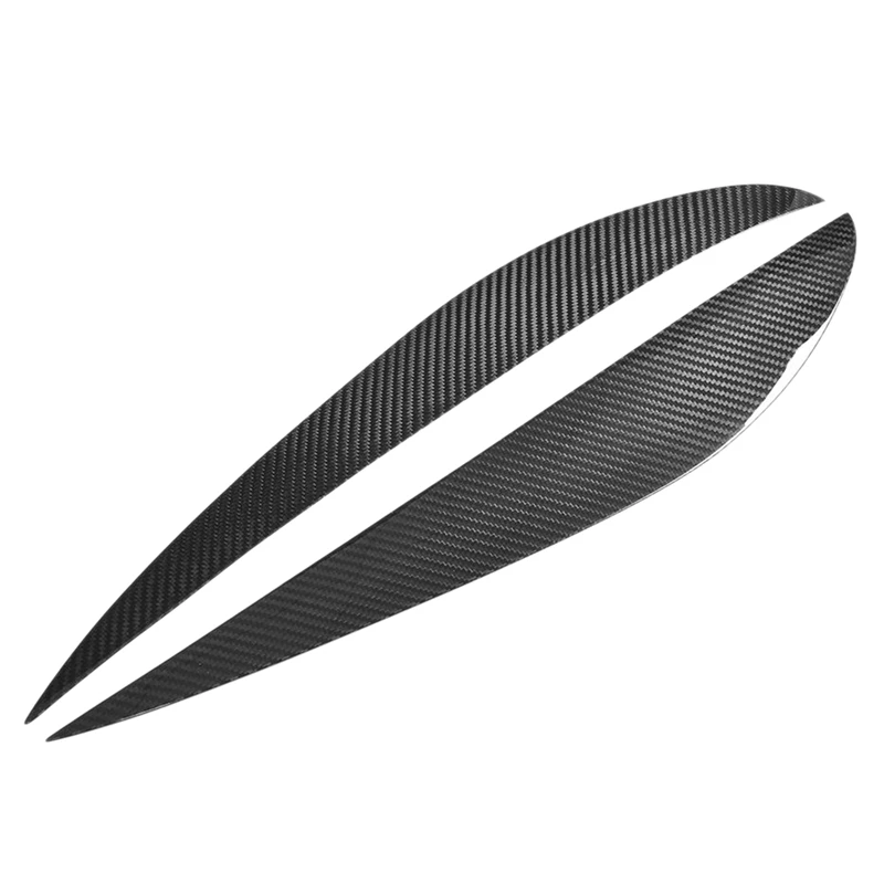 

Carbon Fiber Light Eyebrow Car Exterior Modification Headlight Eyebrow Decoration for MACAN 14-18