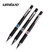 0 7mm0 5mm hb mechanical automatic black pencil with eraser for kids sketch drawing school supplies stationery