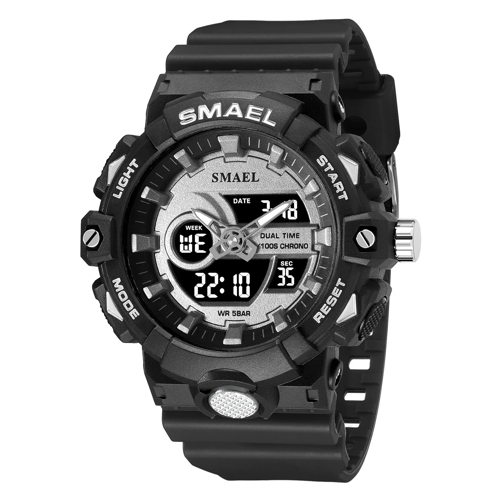 Youth Sports Electronic Watch Tibetan Tape Double Night Light Time Personalized Watch