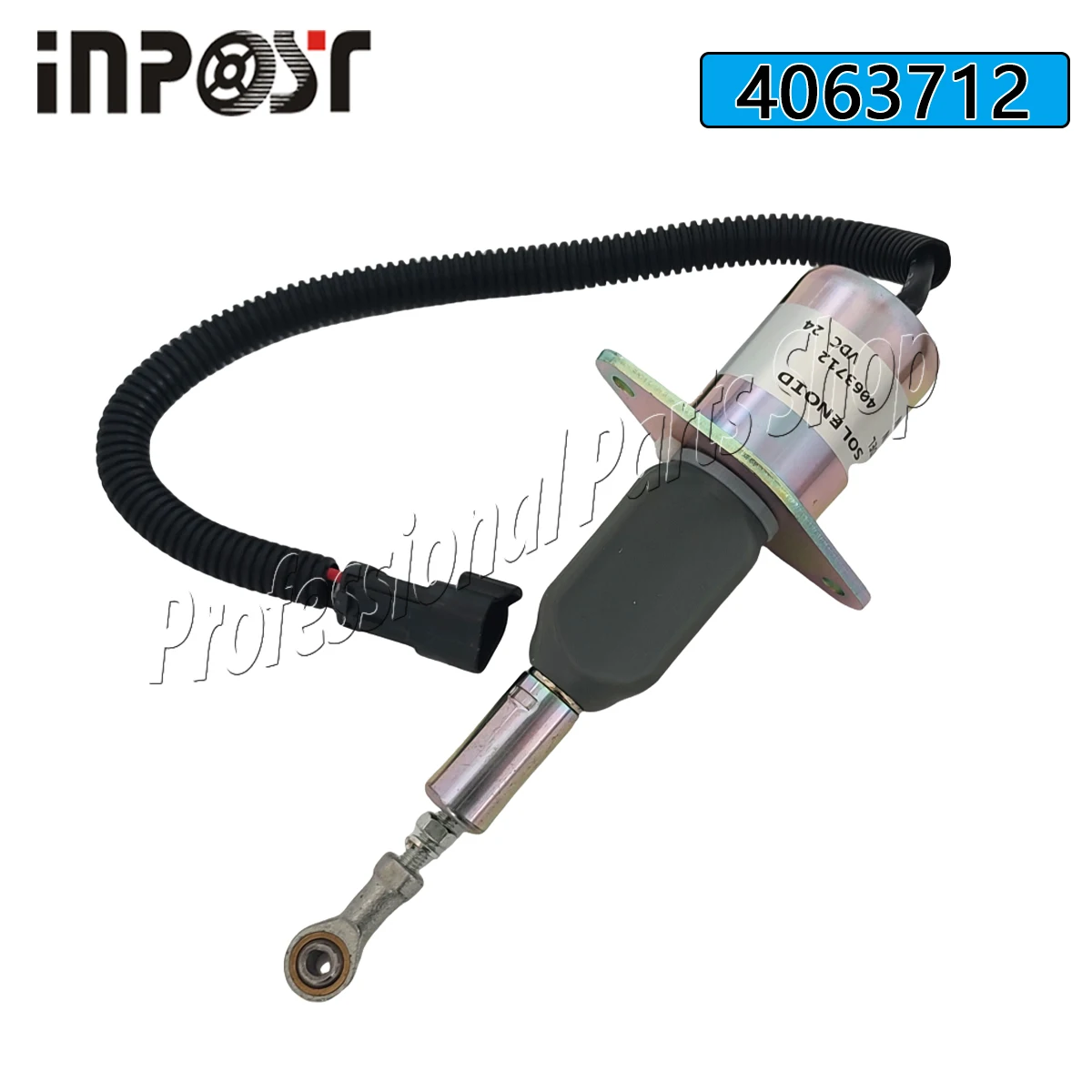 Новый соленоид остановки подачи топлива 24В 4063712 SA-5030-24 для CUMMINS 6CT 8.3L, для экскаватора KOMATSU 24В (art.: 3920d9efca0fb) - 3920d9efca0fb