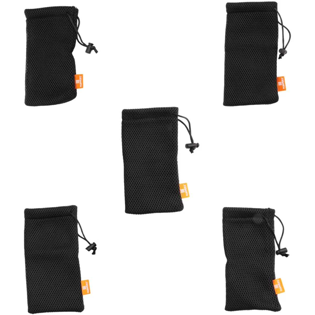 HAWEEL 5-упаковка нейлоновой сетчатой сумки для хранения на шнурке — многоцелевой