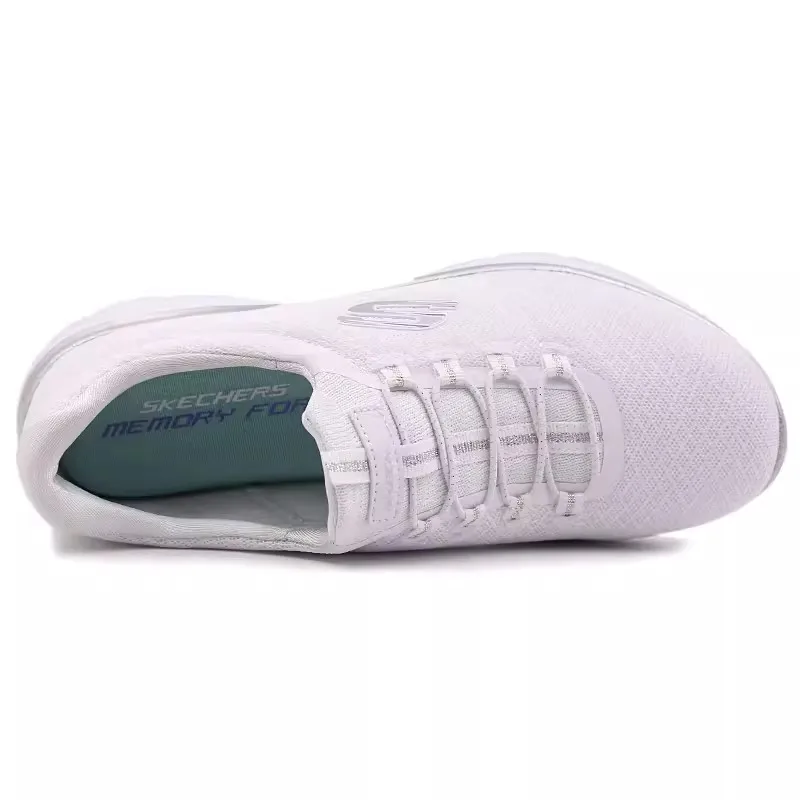 Skechers Женская спортивная обувь Летняя новая модная дышащая повседневная Легкая