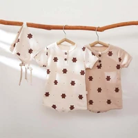 0 24m baby romper cotton newborn bodysuits for infants jumpsuits summer boys girls short sleeve rompers childrens clothing 2022