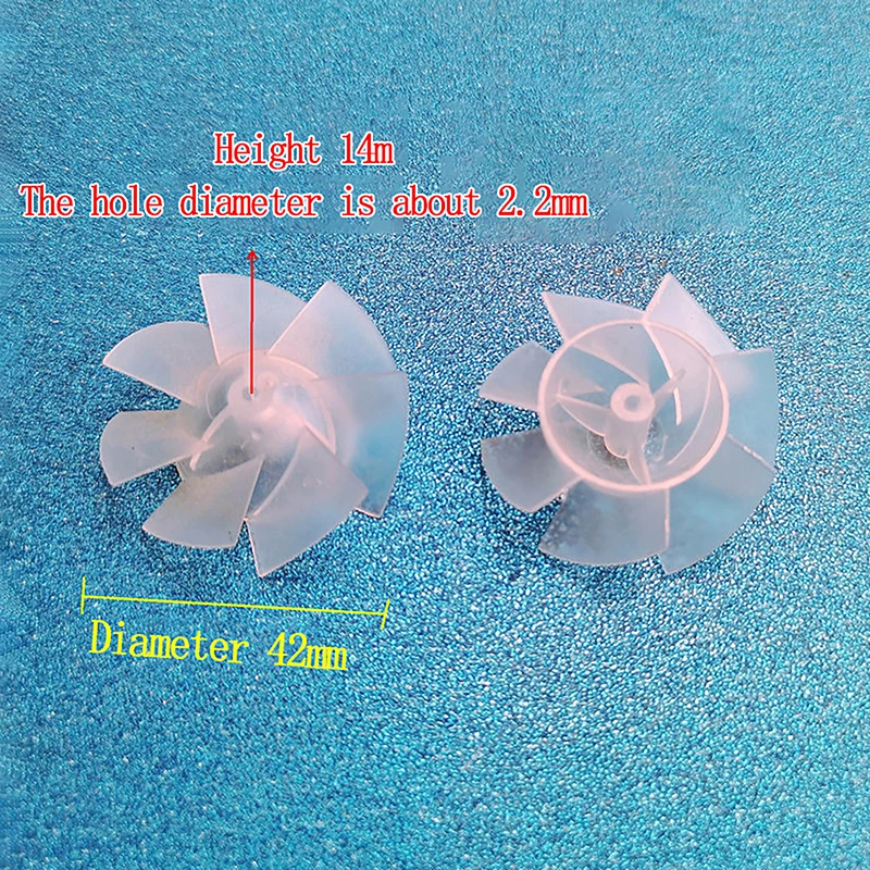 

Пластиковые лопасти вентилятора HELTC 7-лопастные 35/42/50/65 мм