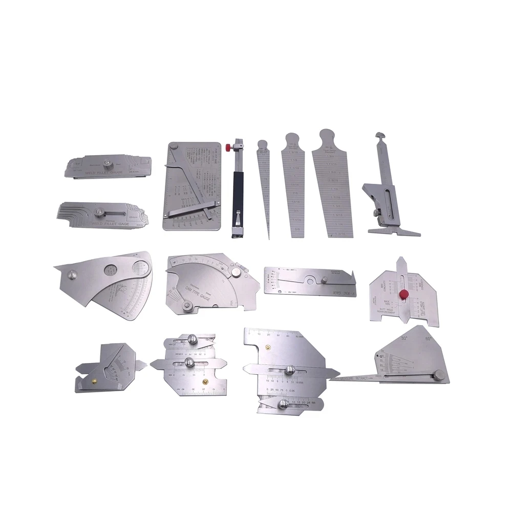 Калибр для сварки из нержавеющей стали набор измерения швов шаблон сварщика в