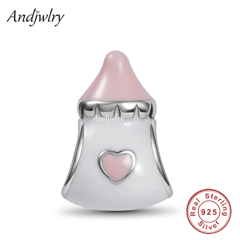 

Fit Bracelet Charms Silver 925 Original Baby Pacifier Bottle Bead Bracelet&Bangle Jewelry Berloque