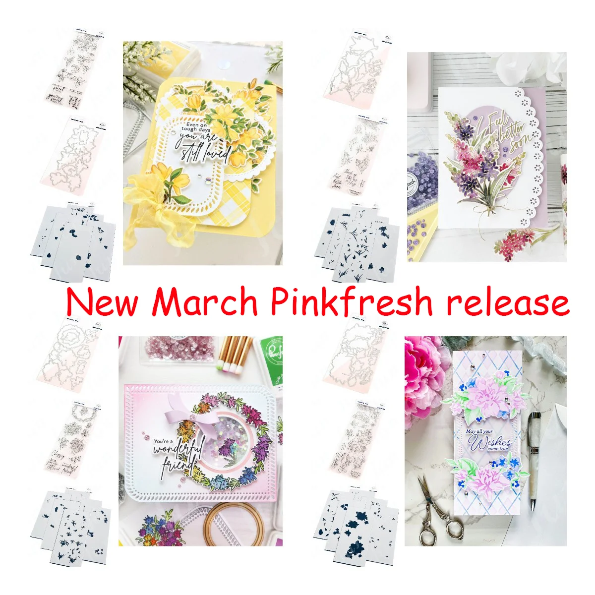 

New Dahlia Daisies Layered Stencils Metal Cutting Dies Clear Stamps Craft Stencil for Diy Scrapbooking Decoration Supplies Molds