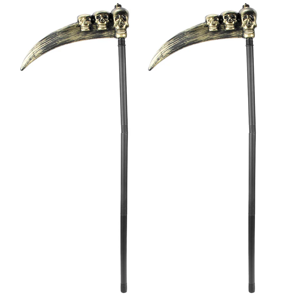 

2pcs Halloween Prop Head Design Plastic Halloween Prop