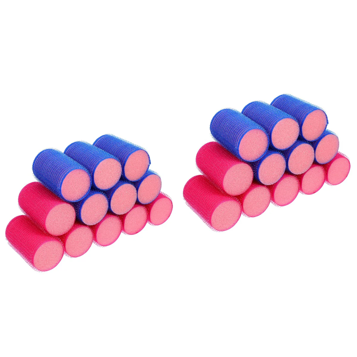 

24 Sponge Hair Curlers Medium Short Hair Rollers Sleeping Hair Curlers for Bangs )