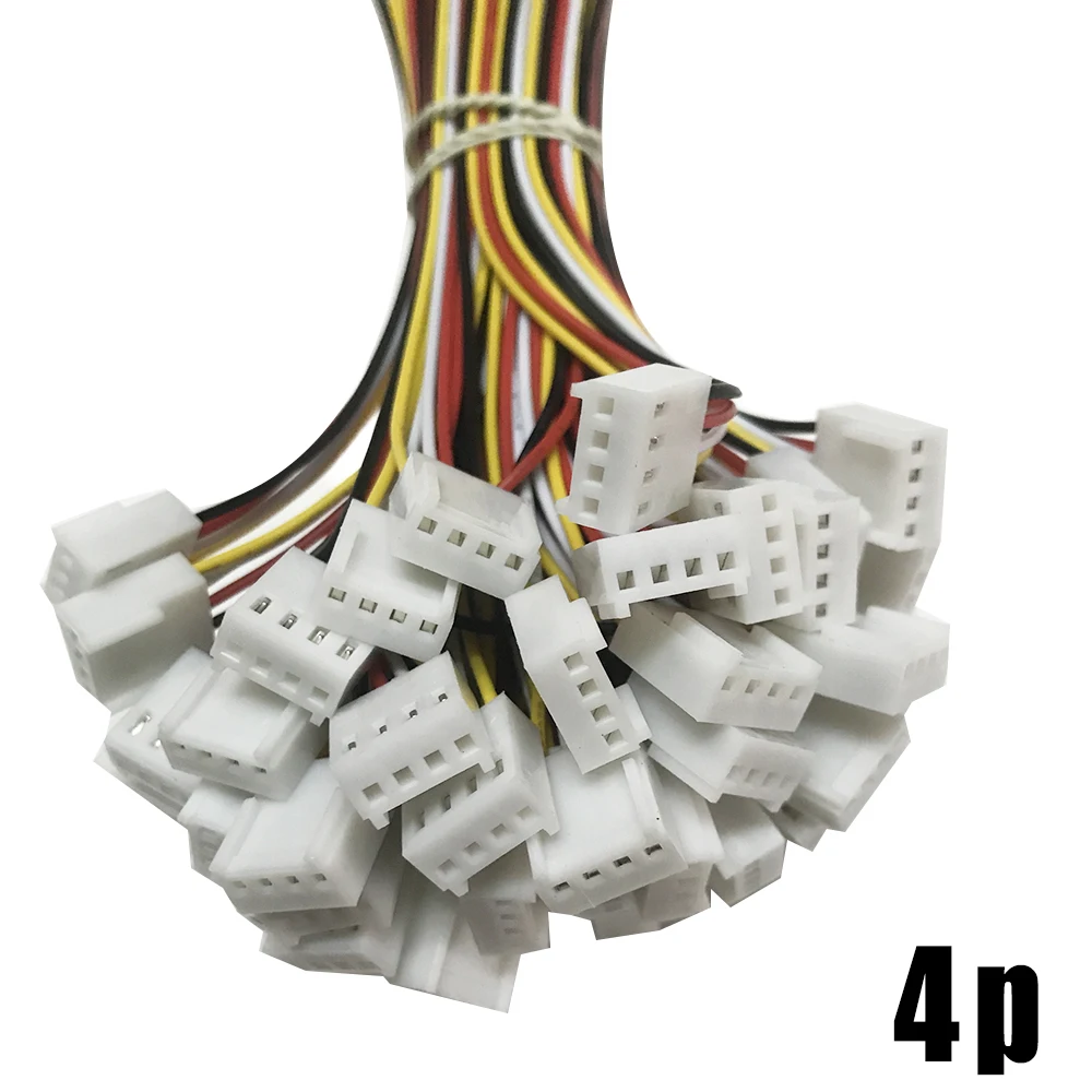 Фото Перемычка Dupont Line 20 см с одной головкой 1007 # 26AWG 1P 2 3 4 5 6 7 8pin Dupont кабельный разъем, 50 шт. №4