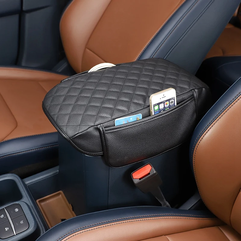 

Автомобильный подлокотник для хранения и поддержания порядка, панель панели, аксессуары, черный для Ford Maverick 2022