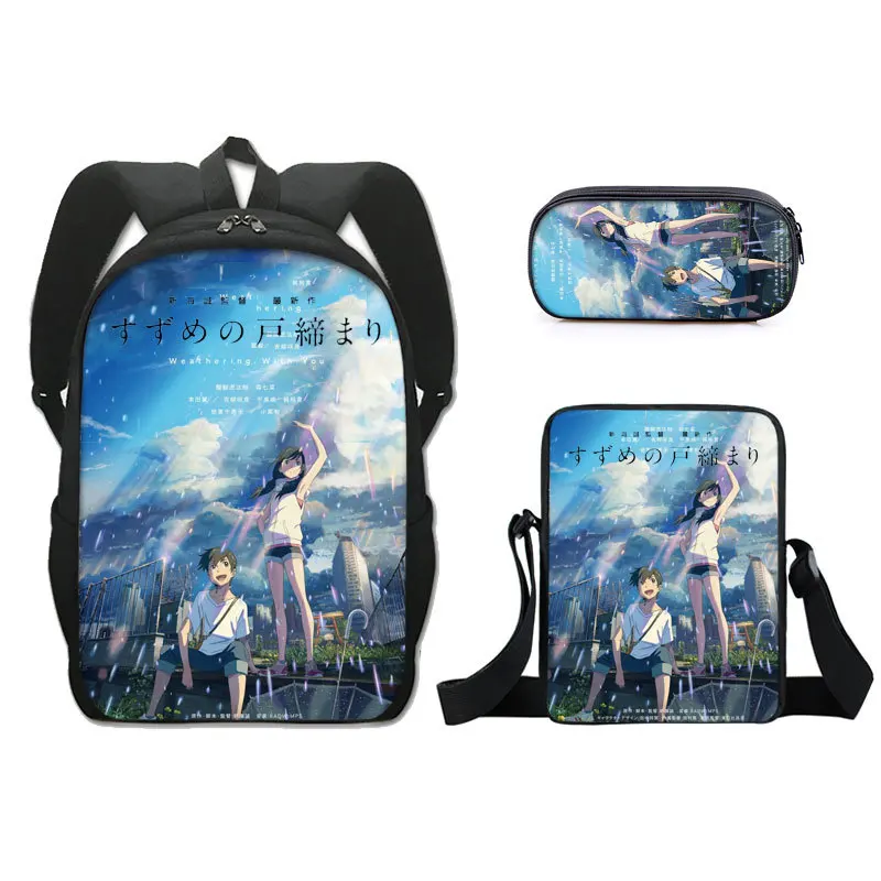 

3 шт./комплект, рюкзак и сумка для ноутбука