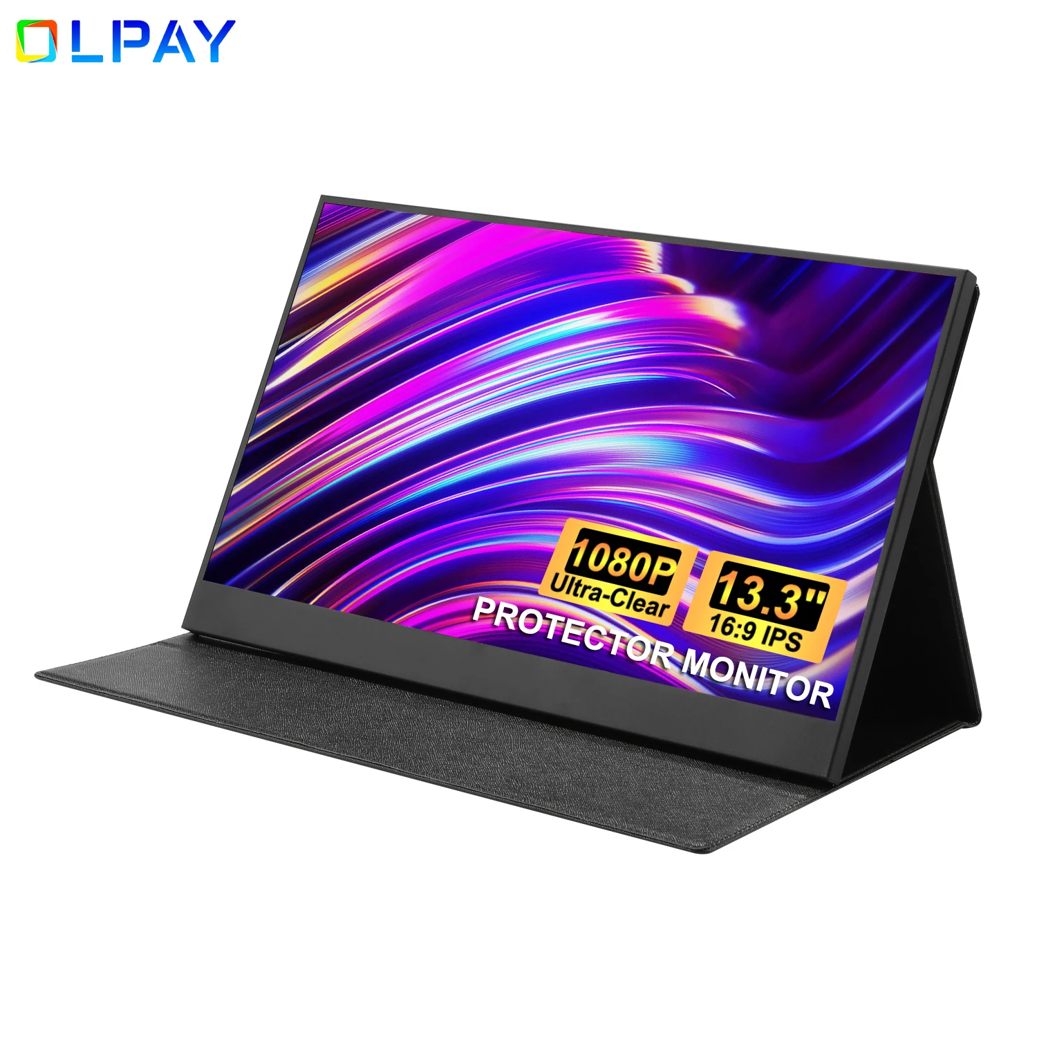 

13.3 inch Ultra thin Portable Screen Monitor 1080P LCD IPS type c HDMI-Compatible For Laptop Phone Xbox Switch Gaming Monitor