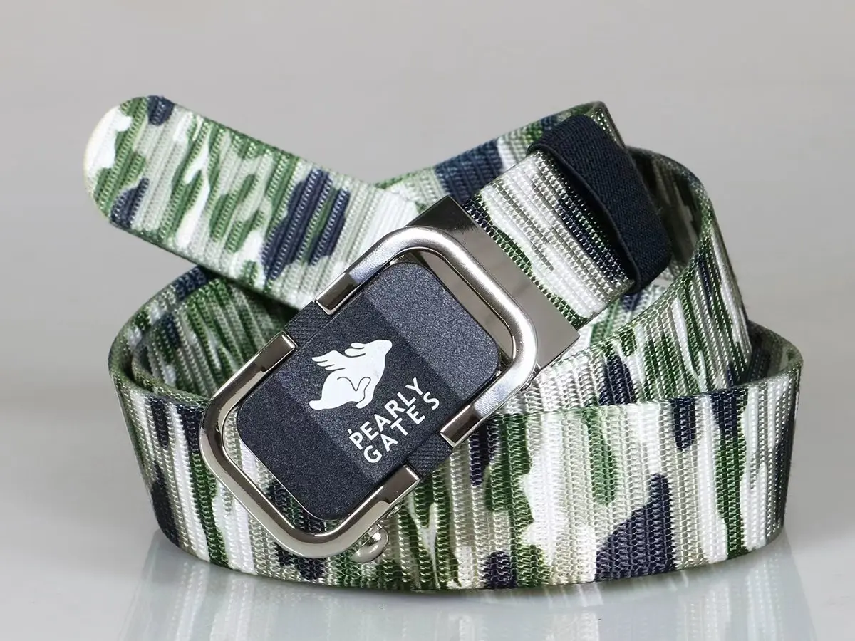 

golf belts camouflage colors high-quality woven style waist belt