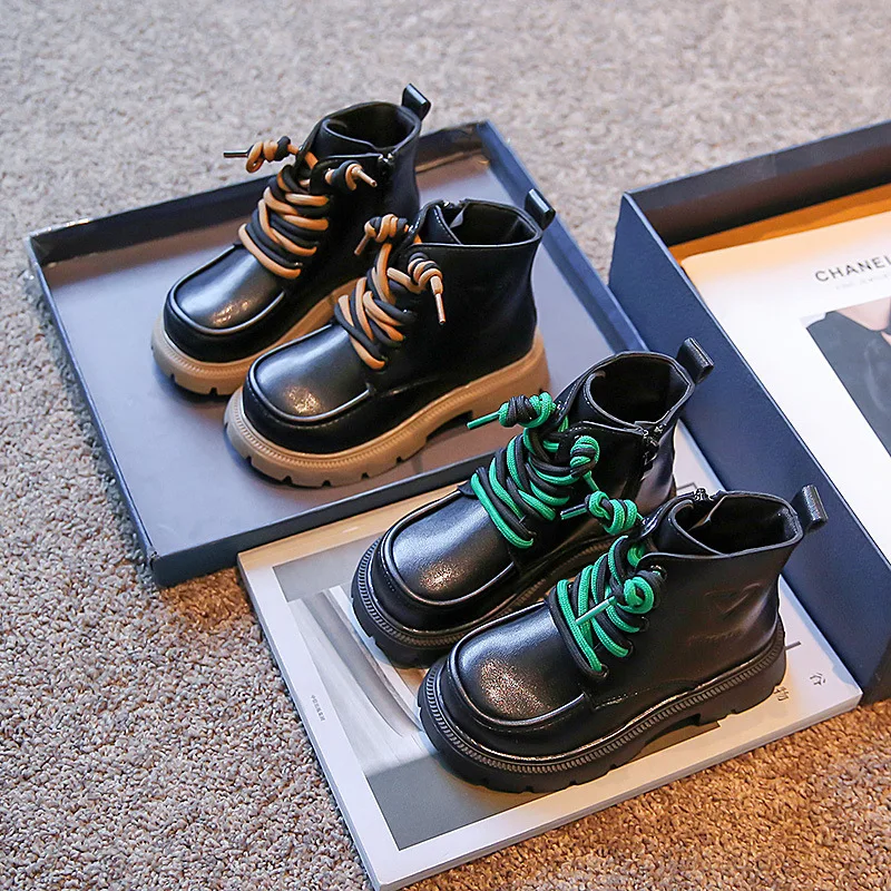 

Ботинки детские зимние из хлопка, для мальчиков и девочек