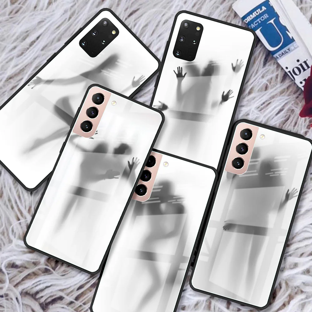 

Sexy Woman Funny Girl Phone Funda Case For Samsung S22 S21 Ultra S20 FE S10 S8 S9 Plus Tempering Glass Cover Note 20 10 9 Capa