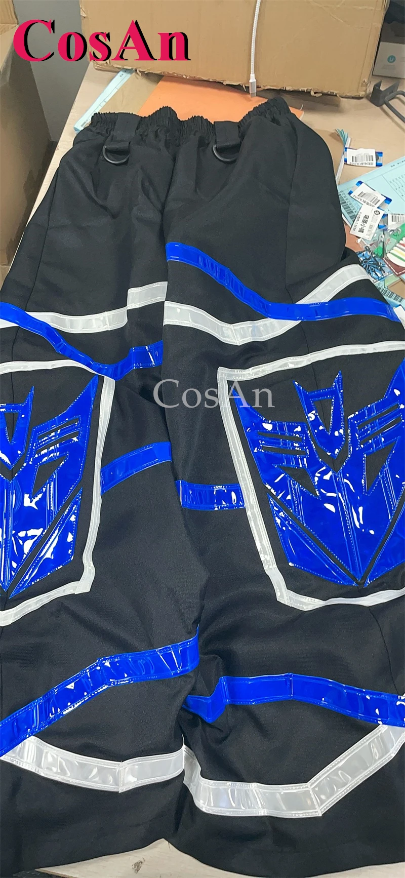 Брюки-клеш CosAn Fashion New Patterns Ghost Dance Melbourne Shuffle Phat Pants с ярким светоотражающим эффектом для унисекс (art.: 3920d254cd057) - 3920d254cd057