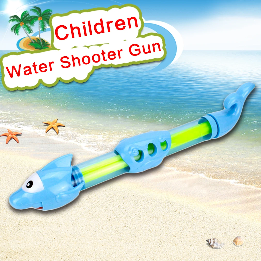 

Shark Crocodile Dolphin Head Water Spray Shooter Gun Water Pump for Kids Children Outdoor Beach Party Toys