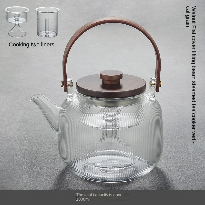 Стеклянный чайник автоматический электрический керамический набор для здоровья