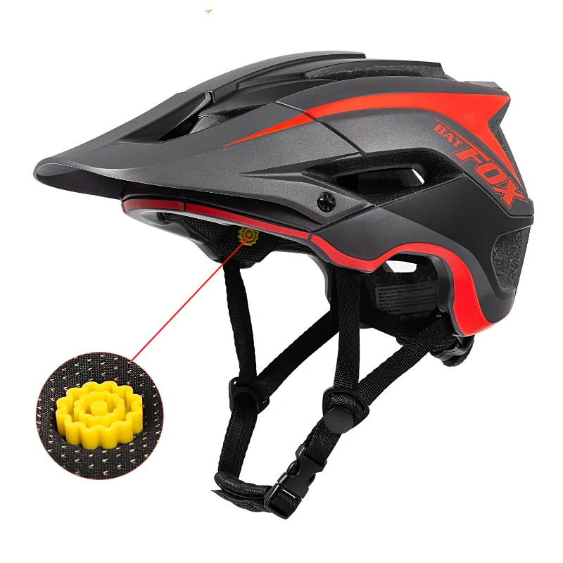 

BATFOX New Integrally-molded Cycling Helmet Road MTB Bicycle Helmet Ultralight Mountain Bike Helmet For Men Women Casco Ciclismo