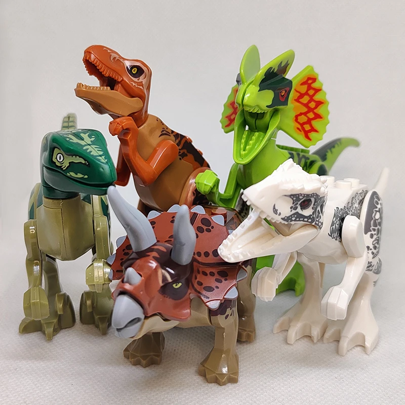 

Юрский классический тираннозавр, трицератопс, модель мира, детские игрушки, творческие животные