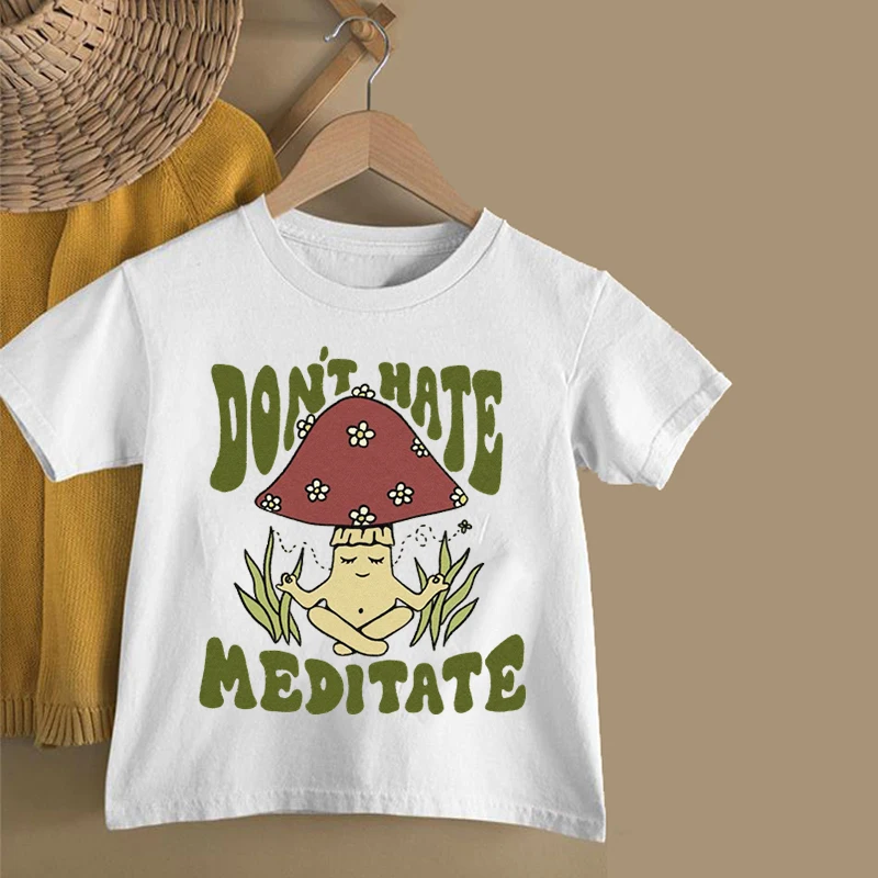 

Fashion Mushroom T shirt Clothes boy Girl Clothing 3D Printed Kids Clothing Summer Tshirt Casual Sports Cartoon Children Tees