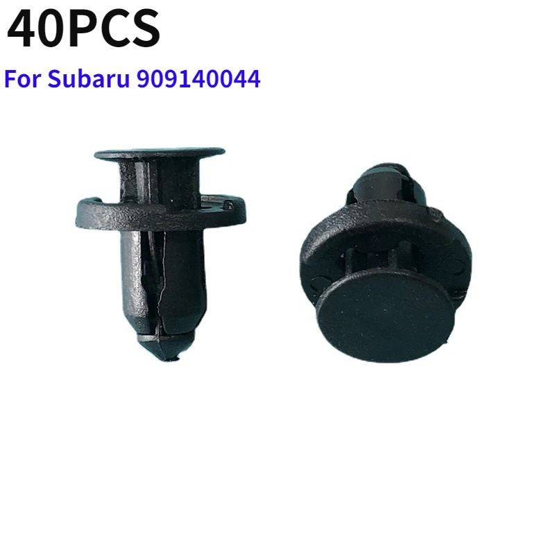 

40 шт., автомобильные крепежные заклепки, клипсы для бампера, двери, панели, брызговиков, клипсы, фиксаторы для Mitsubishi, Honda, Nissan, Subaru 909140044