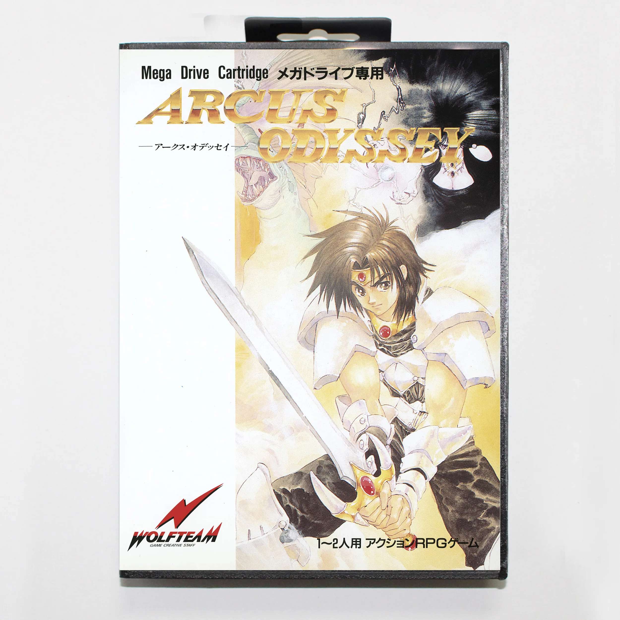 

Arcuss Odyssey 16bit MD Game Card For Sega Mega Drive/ Genesis with Retail Box