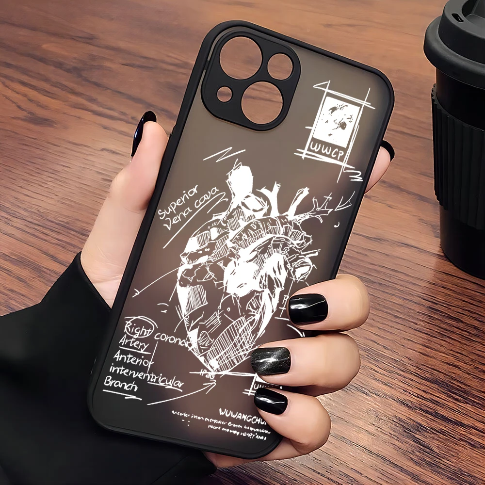 Чехол для iPhone 16 15 14 13 12 11 Mini Pro Max X XR XSMax 7 8 Plus