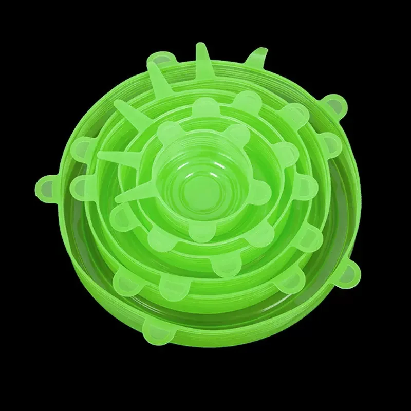 

Силиконовые крышки для кухни RPXBGUCKARHG, 6 шт.