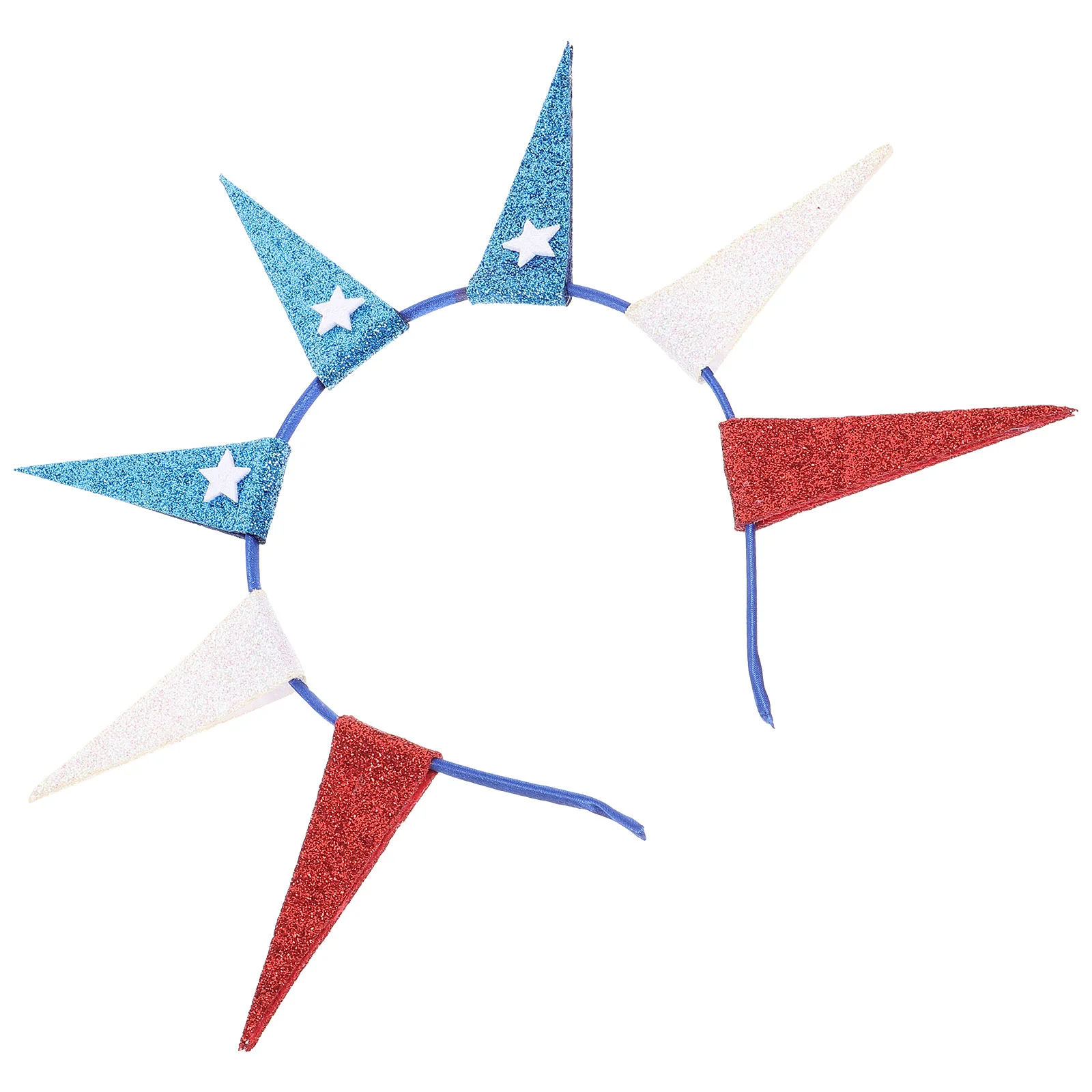 

Independence Day Party Decorations Decorative Headband Costume Hair Hoop Turban Glow Festival 4th July Hairbands