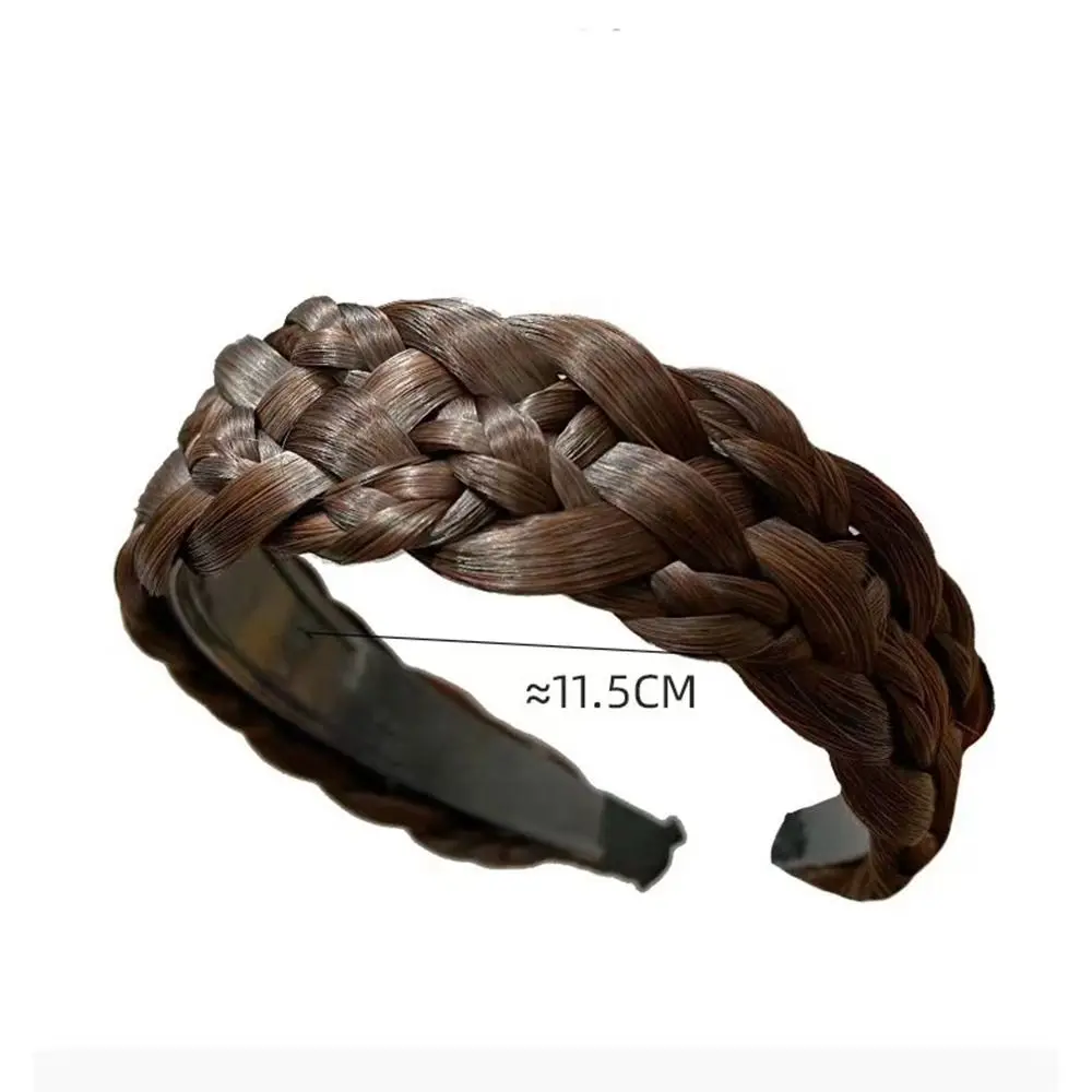 Коса из рыбьей кости широкополая повязка на голову для мытья лица головные уборы