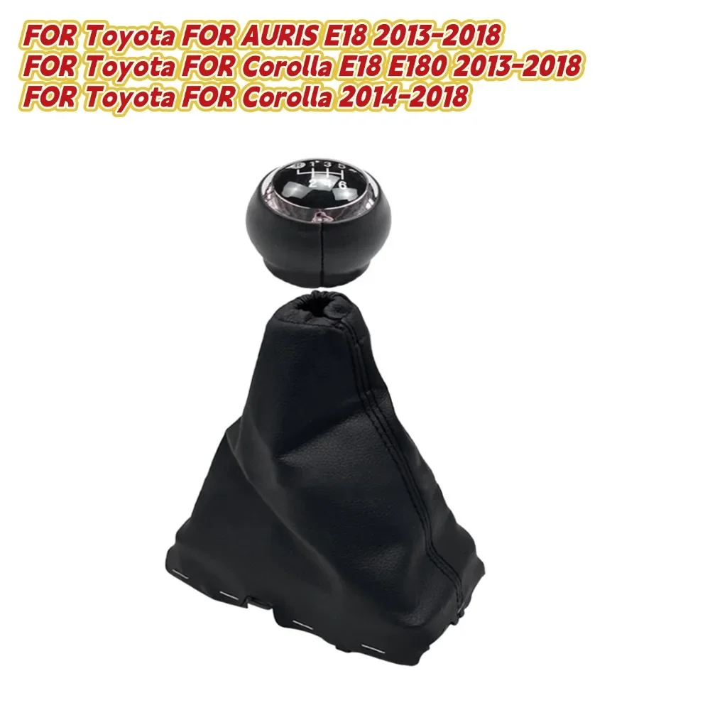 

Для Toyota ДЛЯ AURIS E18 ДЛЯ Corolla E18 E180 ДЛЯ Corolla Рама Скорость Ручка переключения передач Рычаг HandBall Гетры Чехол Кожаный чехол