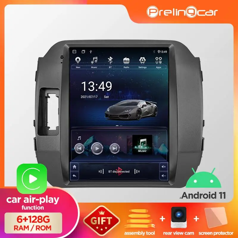 

Автомобильный радиоплеер Android 10 для Kia Sportage 2010-2016 мультимедийный видео GPS-навигатор для стиля Тесла вертикальный экран без DVD