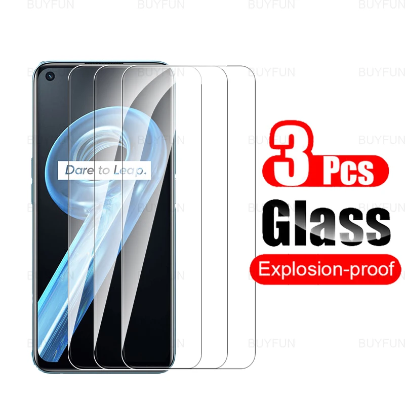 

3 шт. закаленное стекло для realme 9i защита экрана realmy9i 9 i Защитная пленка для oppo realme realmi 9i 6,6 дюйма RMX3491