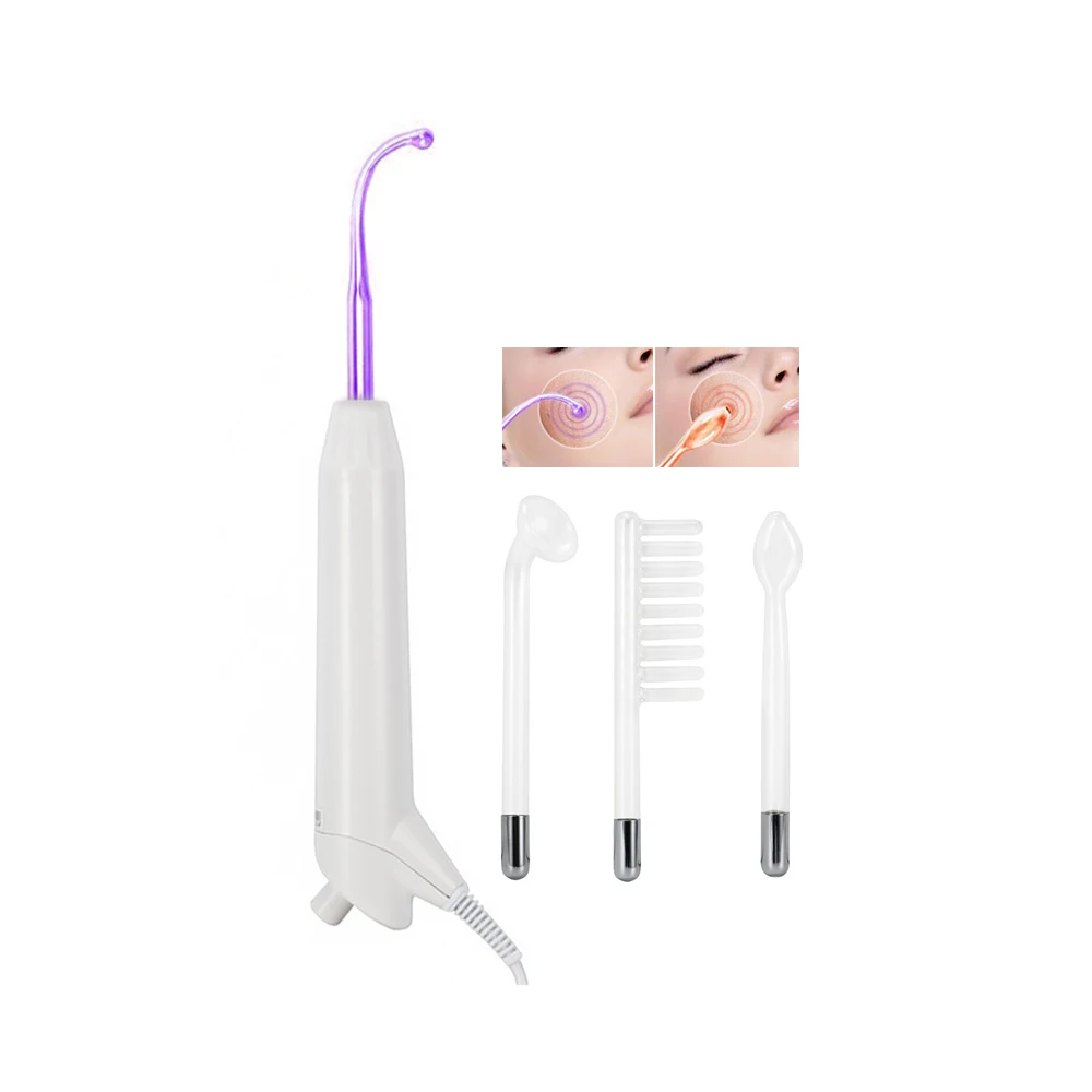 

4 in 1 high frequency portable facial machine face acne electrical other home use beauty equipment