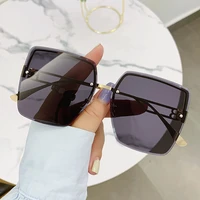 ms new trimming metal sunglasses network red without makeup big box sunshade uv sunglassesfishing glasses cycling glasses