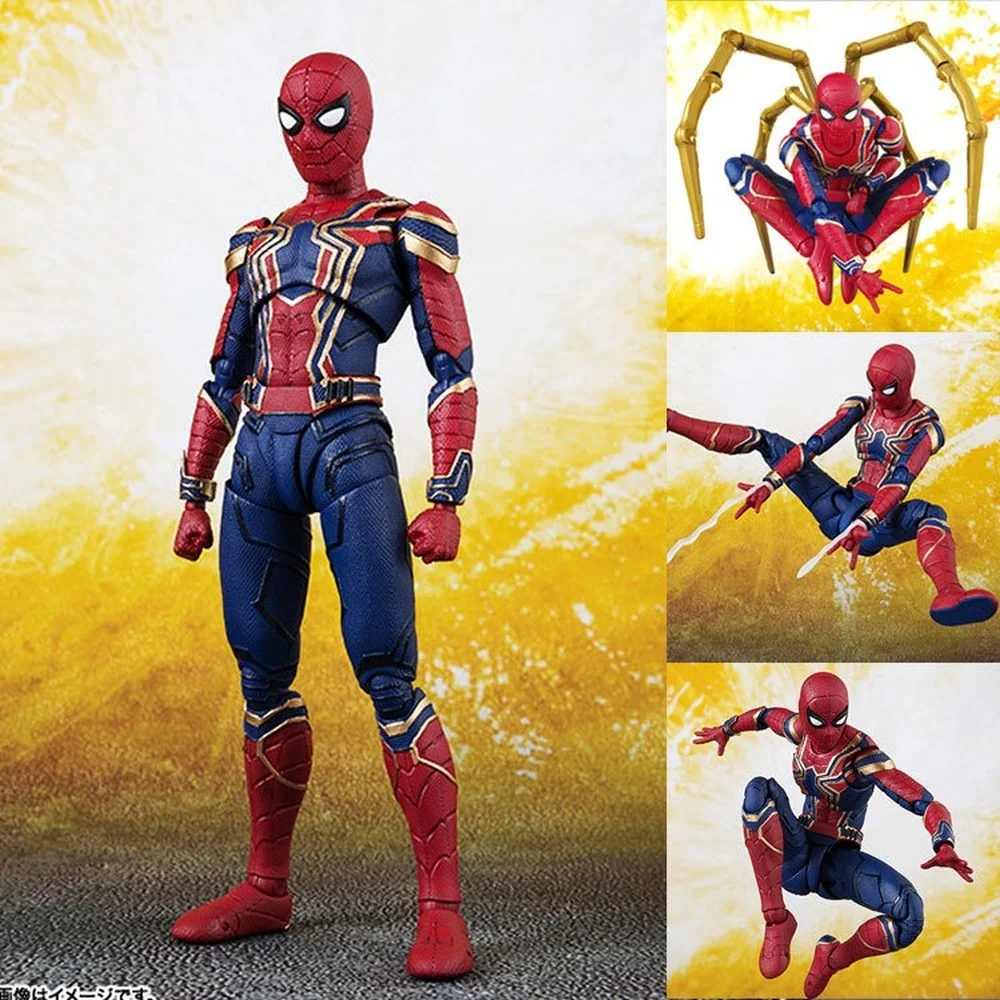 Кукла Мстители Marvel Человек-паук Железный человек танос Капитан Доктор Странный