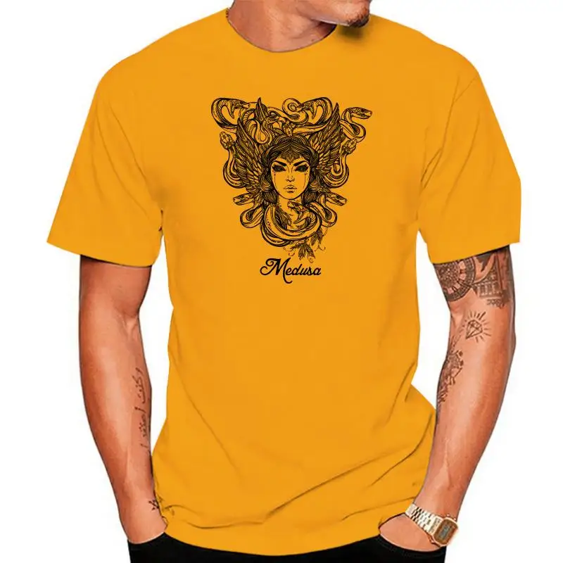 

Cool Fashion Design Medusa 2022 Custom Made T-Shirts Men's Summer Round Neck Cool Tees size S-3XL