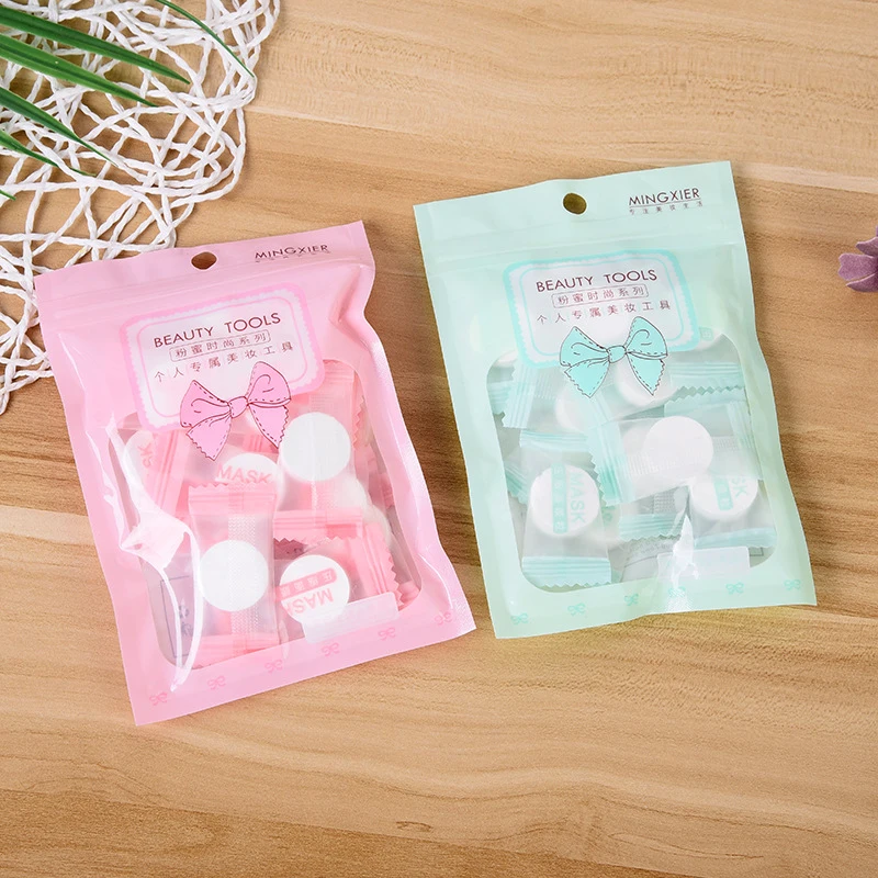 

1 Pack Compressed Face Mask Paper Disposable Facial Masks Papers Natural Skin Care Wrapped Masks Women Makeup Face Beauty Tool