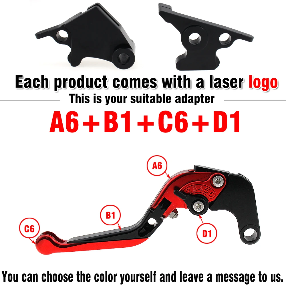 Мотоциклетные аксессуары Короткие Рычаги тормозной муфты для Kawasaki NINJA 300R Ninja 300