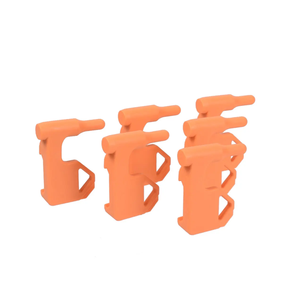 

6pcs Tactical Chamber Safety Flag Includes Built-in Flathead Tool Sliding Picatinny Rail Adapter Glock Gun Hunting Accessories